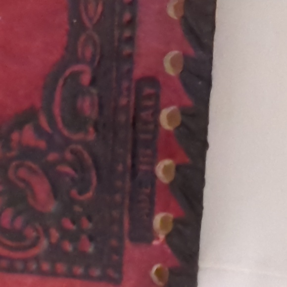 Leather Note And Address Book - Picture 6 of 6